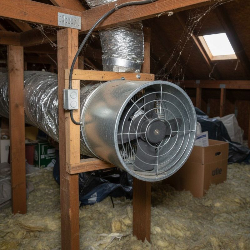 Attic Fan Installation in Heber City, UT