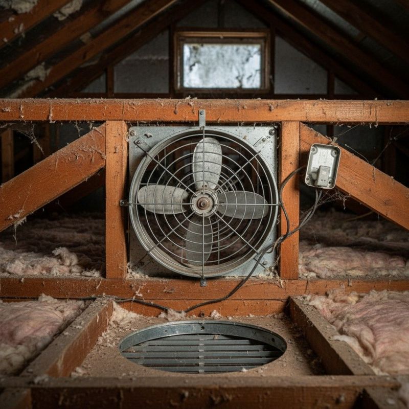 Attic Turbine Installation in Alpharetta, GA