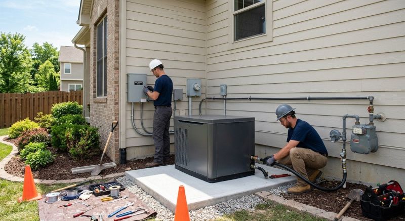 Propane Generator Installation in Alpharetta, GA