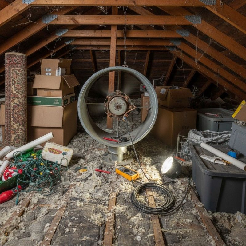 Attic Exhaust Fan Repair in Alpharetta, GA