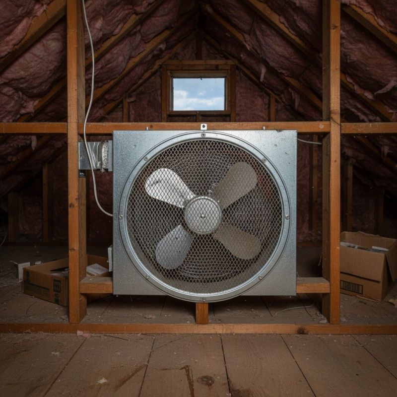 Attic Fan Installation in Heber City, UT