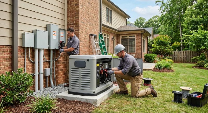 Backup Generator Installation in Alpharetta, GA