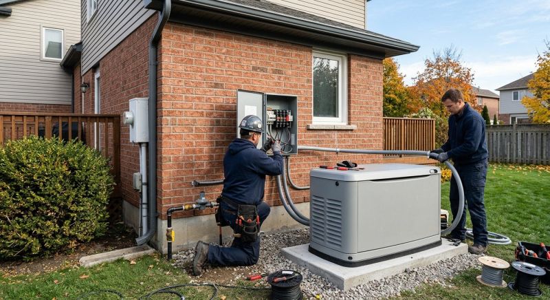 Backup Generator Installation in Conroe, TX