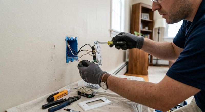 Electrical Outlet Relocation in Heber City, UT