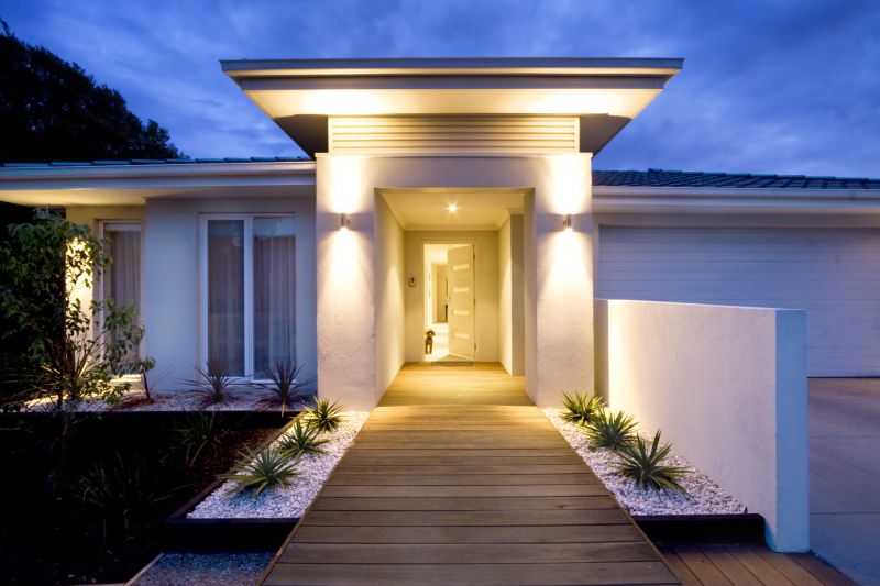 Entryway Lighting Installation in Olathe, KS