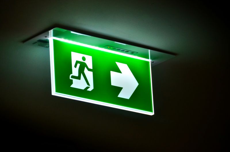 Fire Exit Sign Installation in Alpharetta, GA
