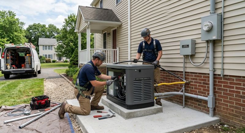 Generator Hookup Service in Alpharetta, GA