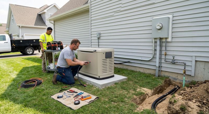 Home Generator Installation in Conroe, TX