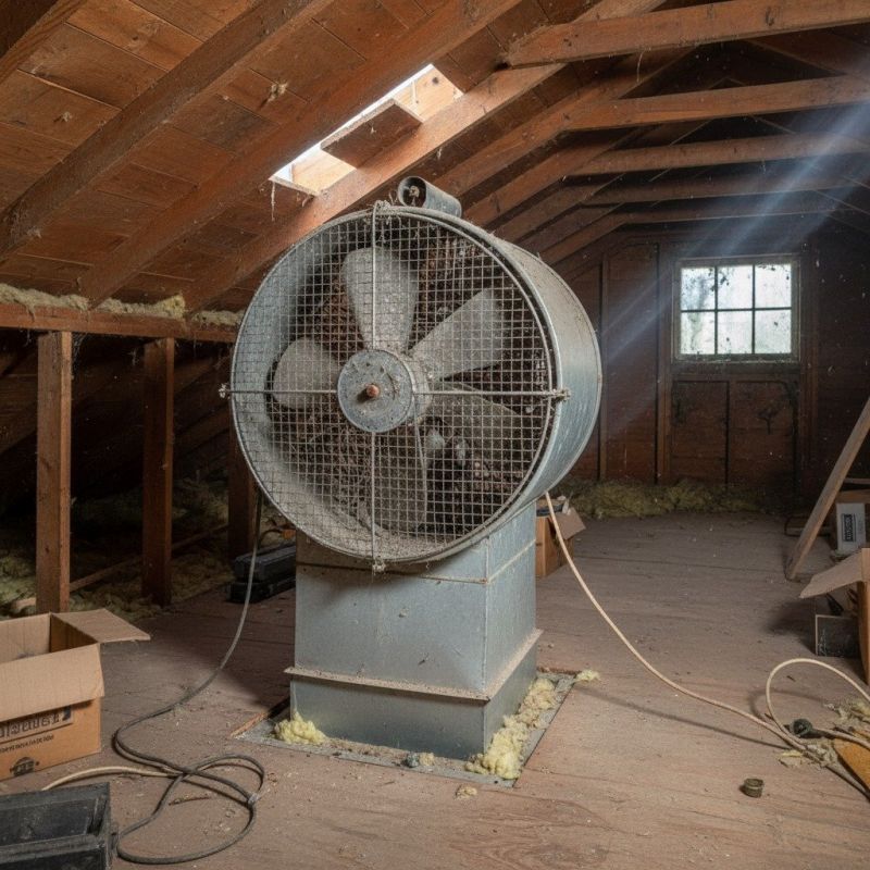 Solar Exhaust Fan Installation in Heber City, UT